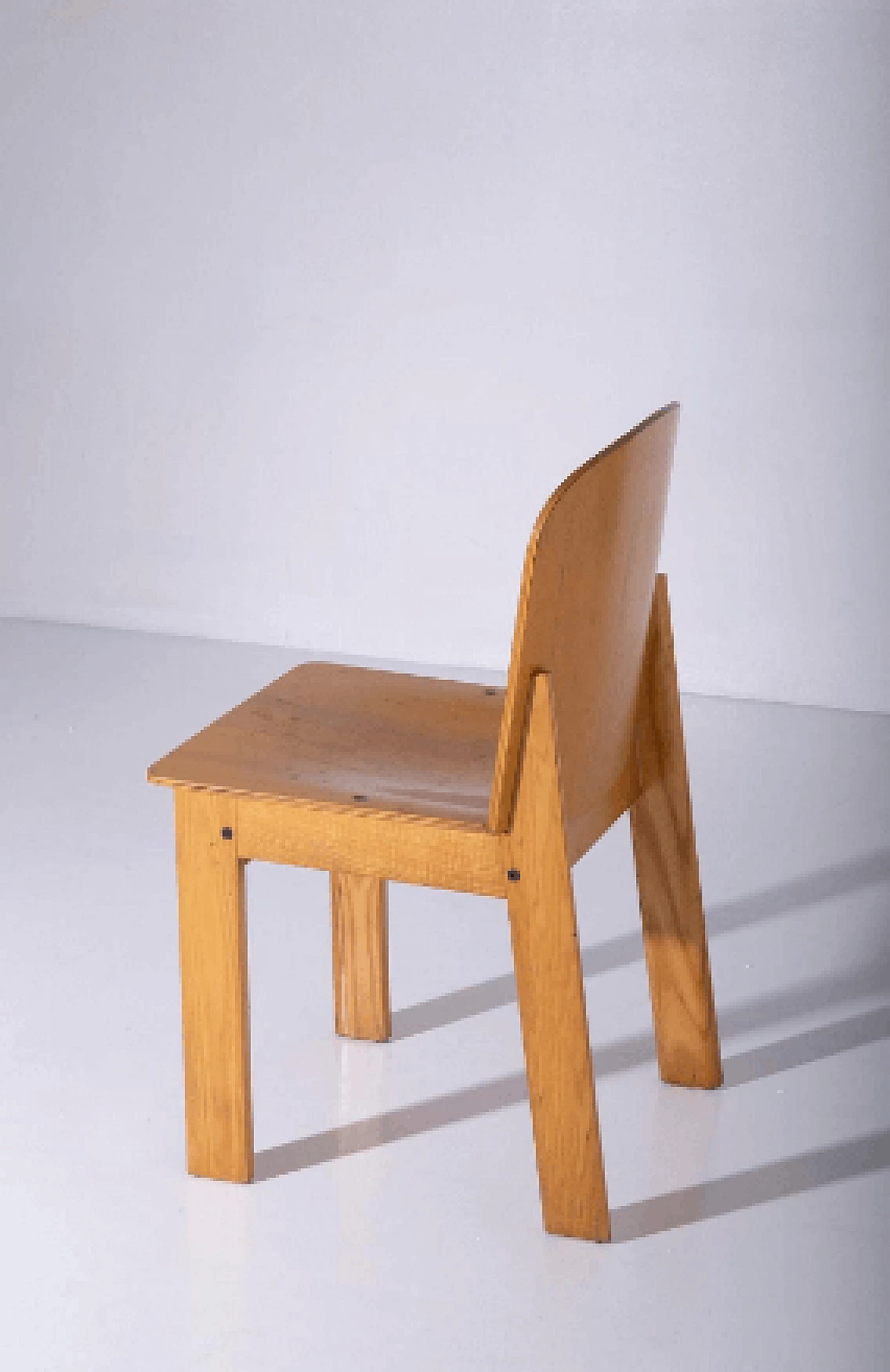 4 Ash chairs, 1960s 9