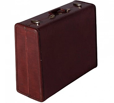 Leather Samsonite suitcase, 1950s