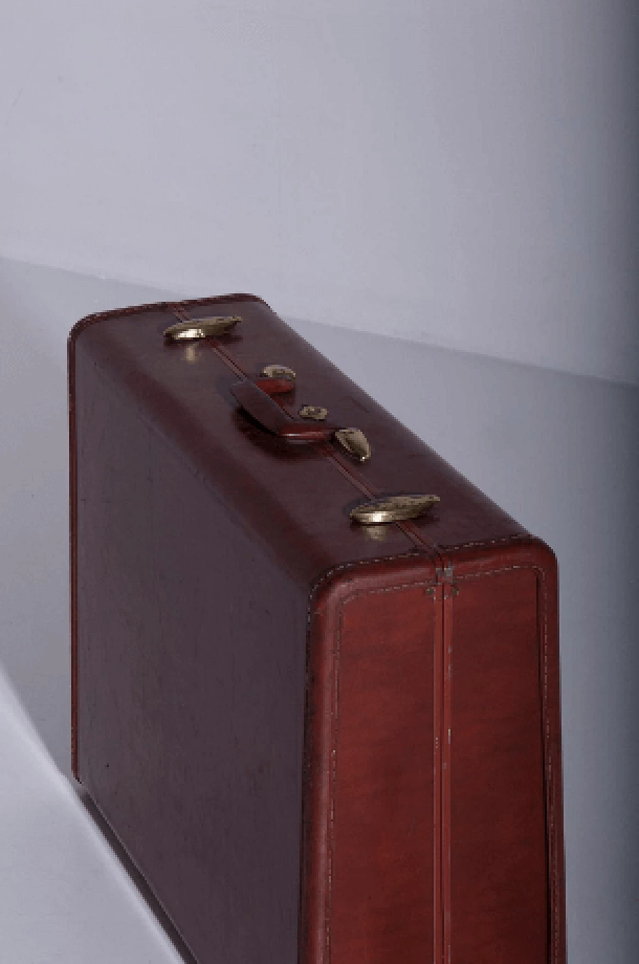 Valigia Samsonite in pelle, anni '50 5