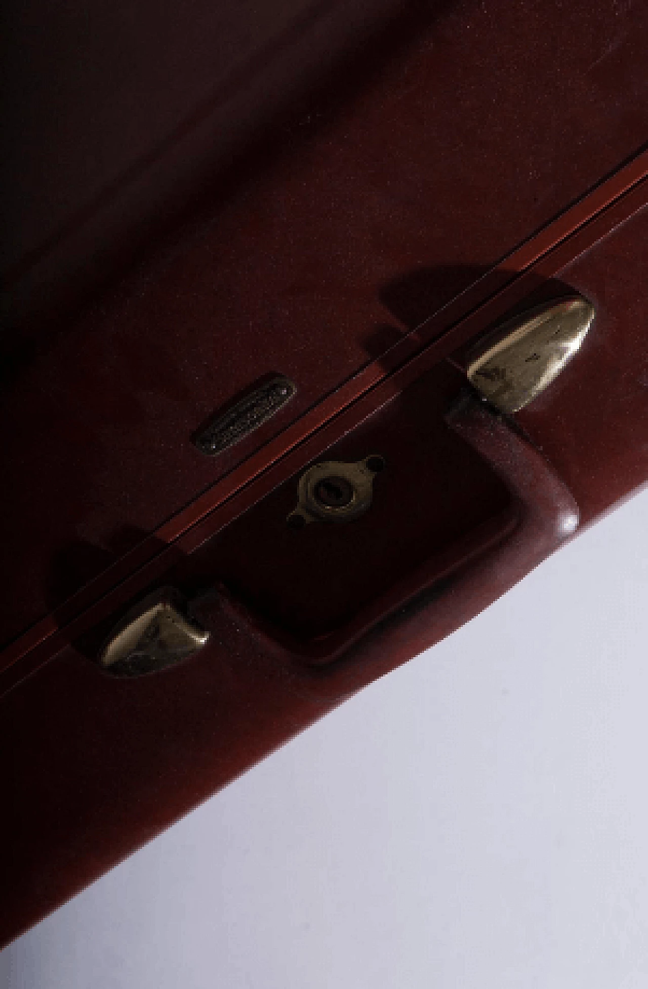 Leather Samsonite suitcase, 1950s 8