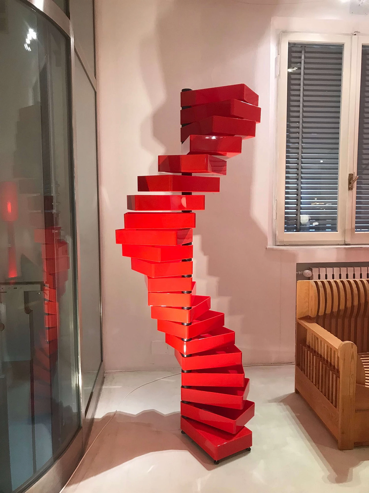 Cassettiera Revolving Cabinet di Shiro Kuramata per Cappellini, 2010 1