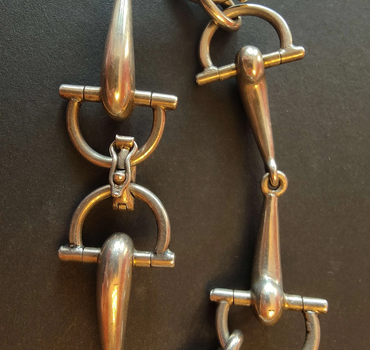 Bracciale Horsebit in argento di Gucci, anni '70 2