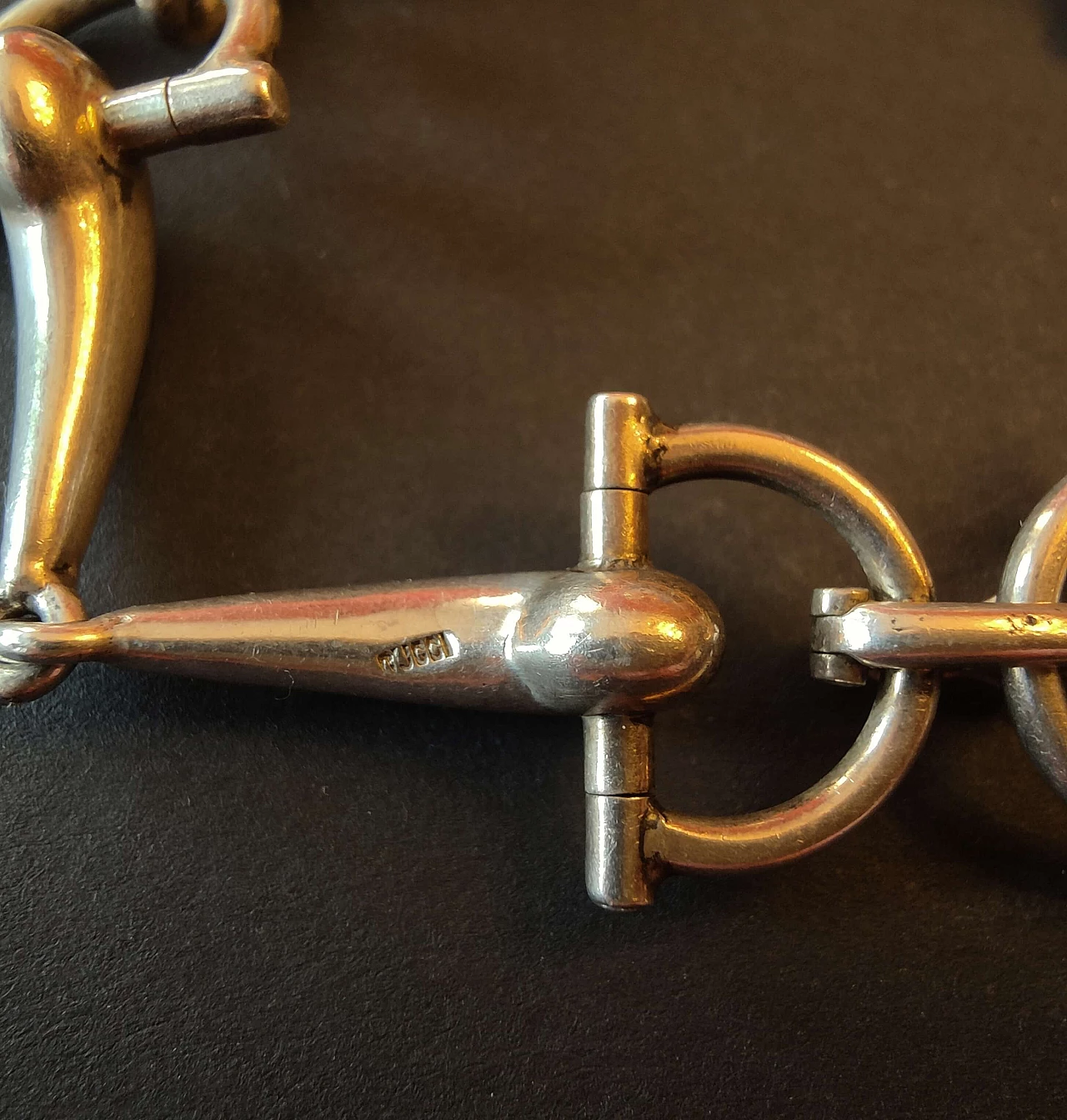 Bracciale Horsebit in argento di Gucci, anni '70 4