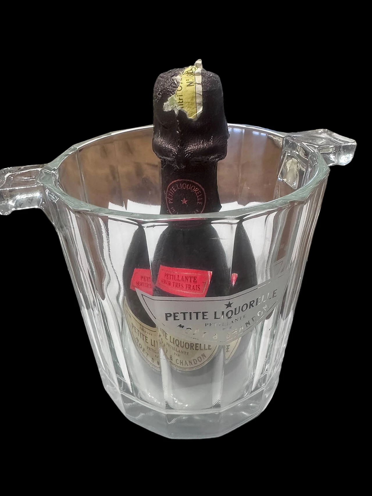 Petit Liquorelle Moet & Chandon con secchiello, anni '90 1