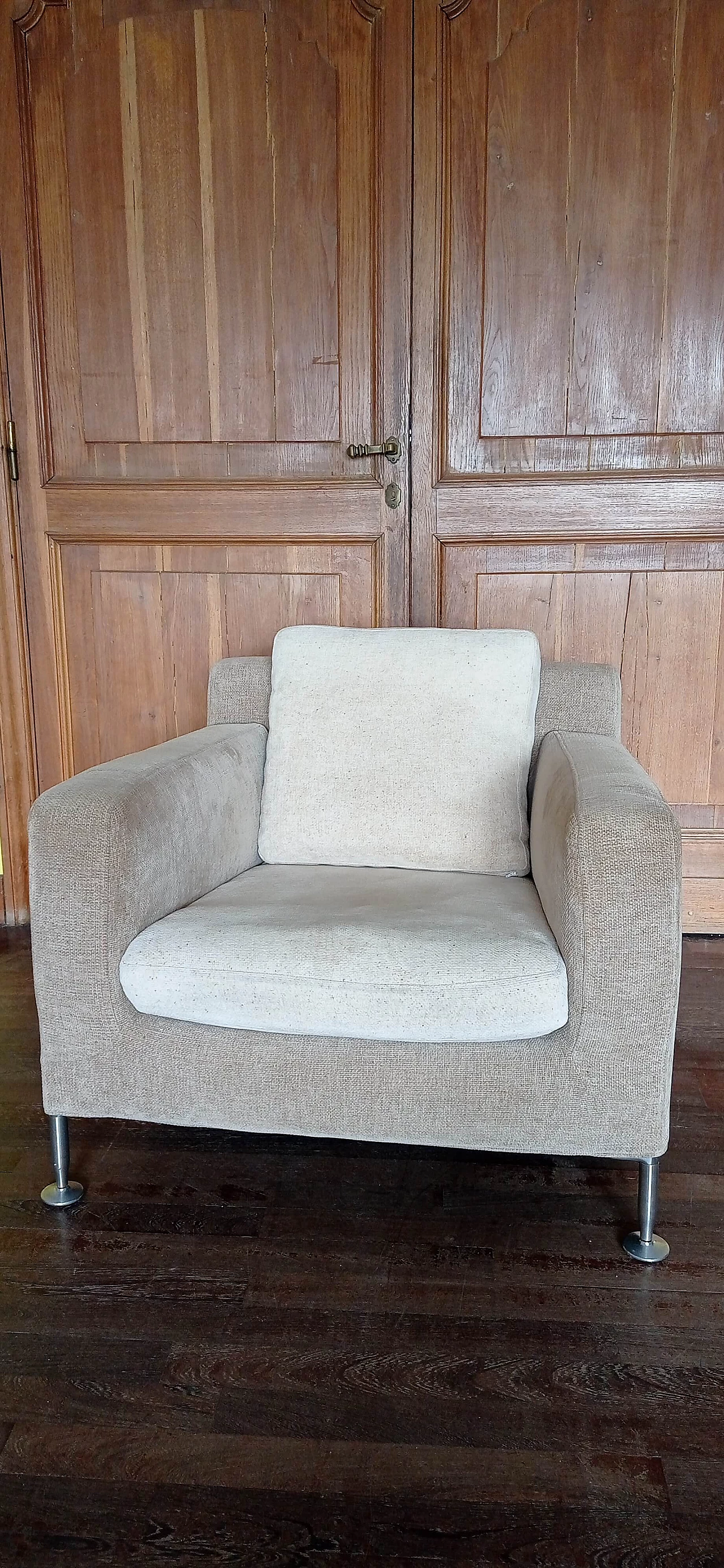 Harry armchair by Antonio Citterio for B&B Italia in Maxalto fabric 2