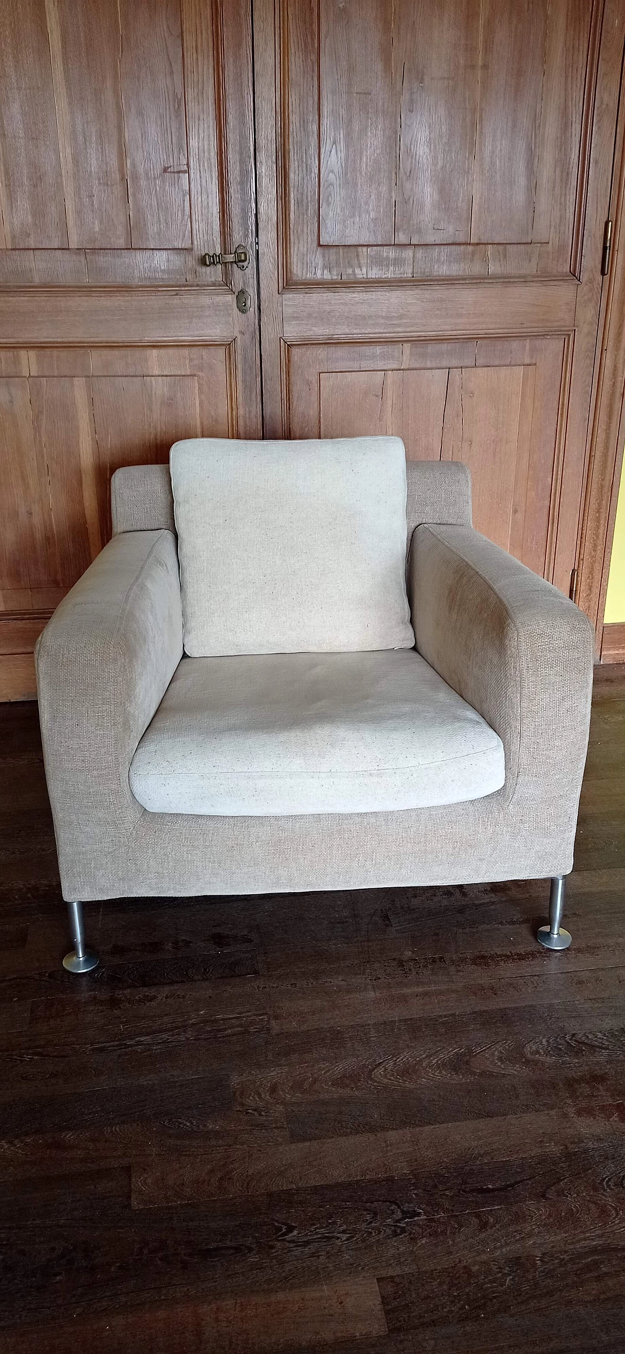 Harry armchair by Antonio Citterio for B&B Italia in Maxalto fabric 4