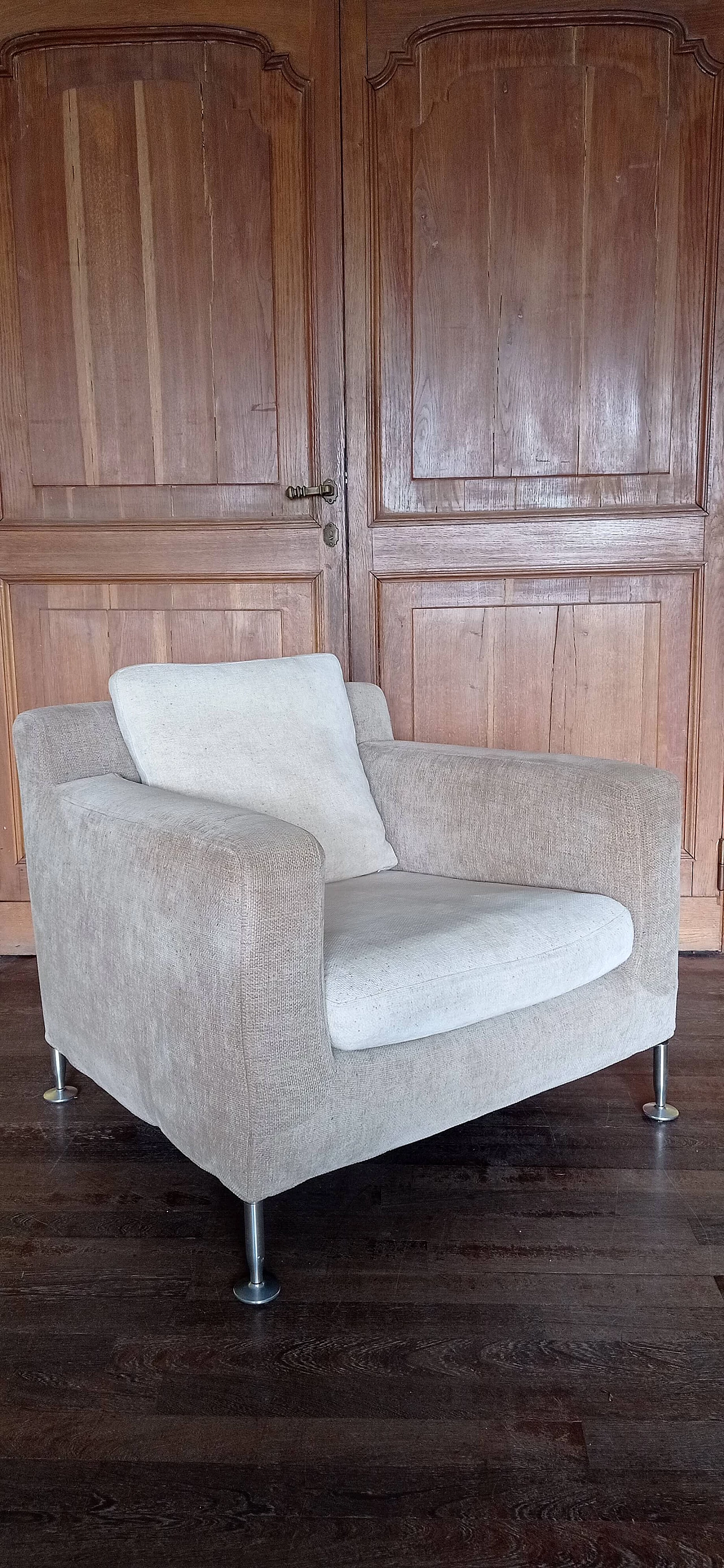 Harry armchair by Antonio Citterio for B&B Italia in Maxalto fabric 6