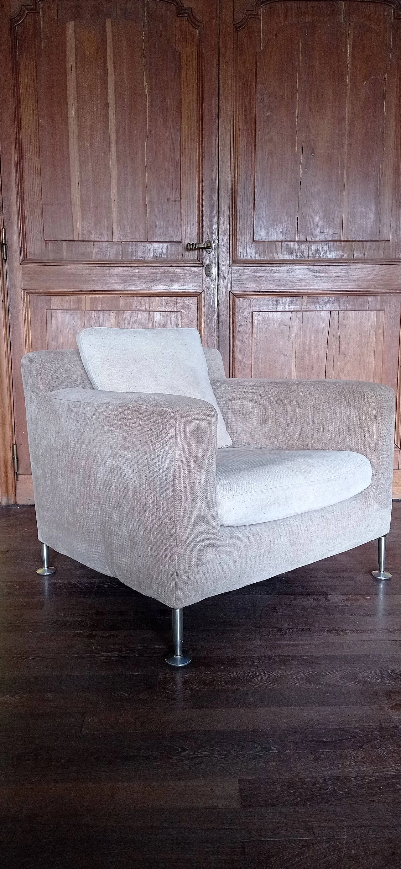 Harry armchair by Antonio Citterio for B&B Italia in Maxalto fabric 9
