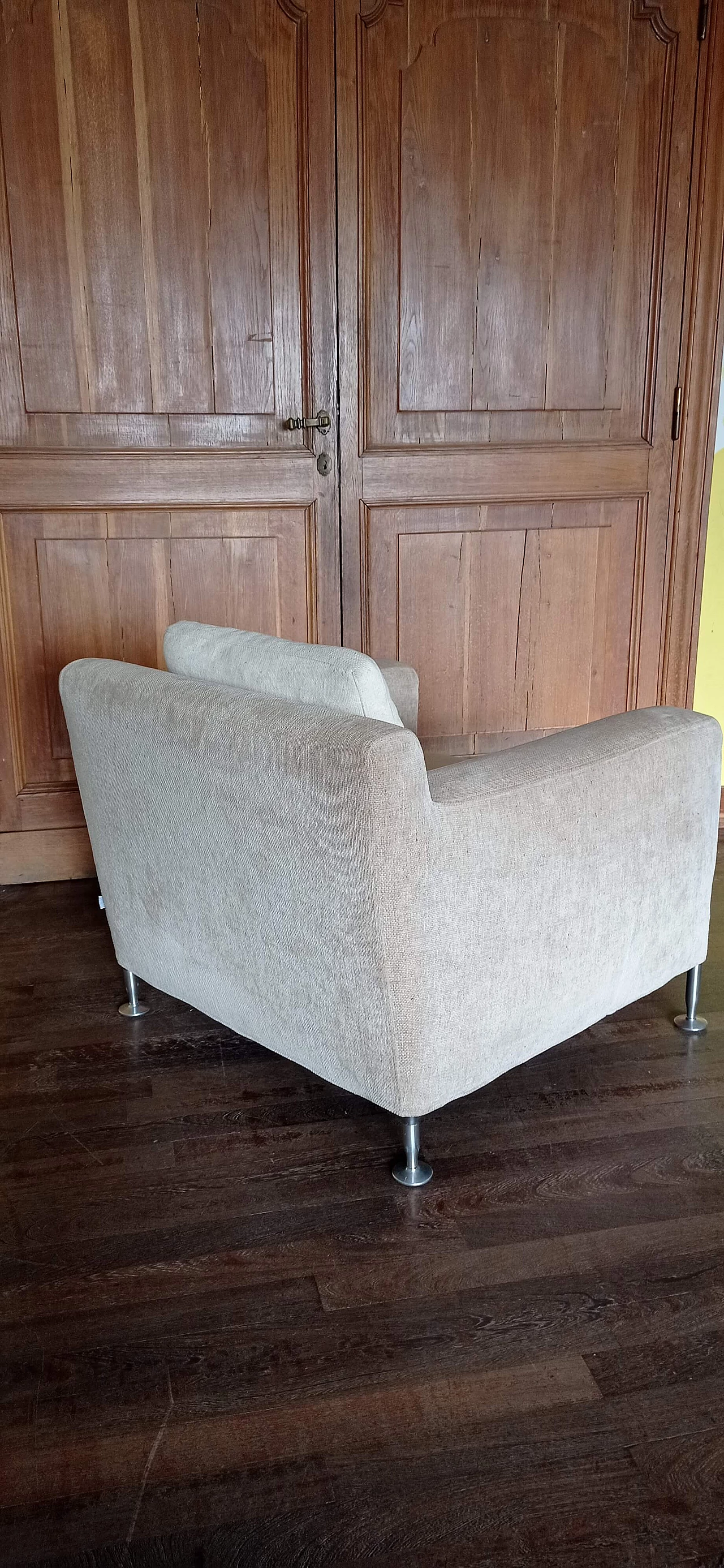Harry armchair by Antonio Citterio for B&B Italia in Maxalto fabric 11