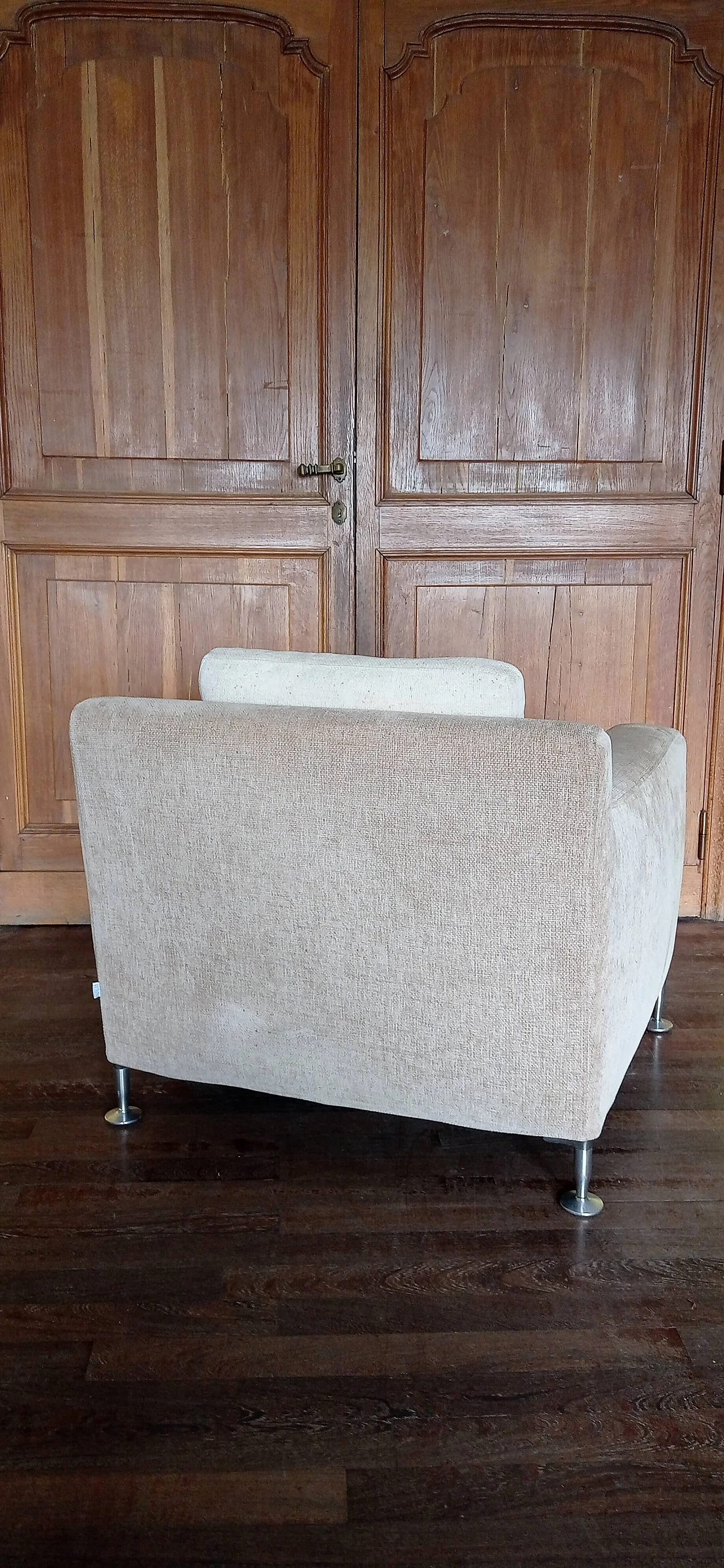 Harry armchair by Antonio Citterio for B&B Italia in Maxalto fabric 67