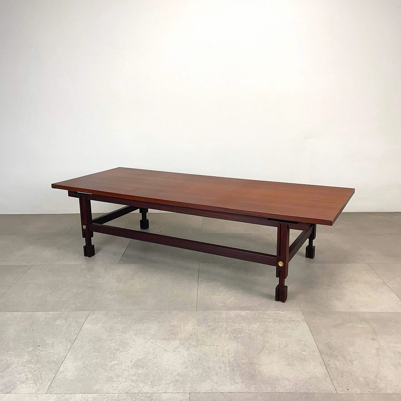 Scandinavian style teak coffee table, 1960s 2