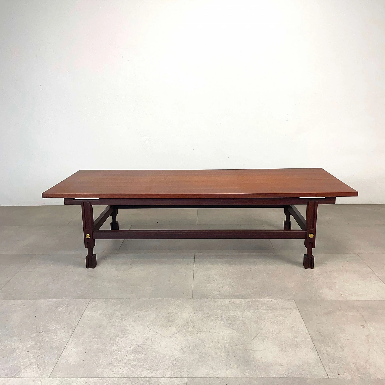 Scandinavian style teak coffee table, 1960s 3