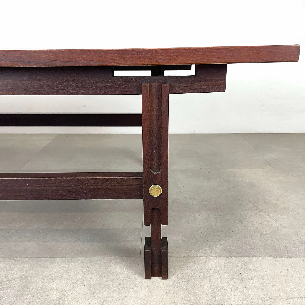 Scandinavian style teak coffee table, 1960s 7