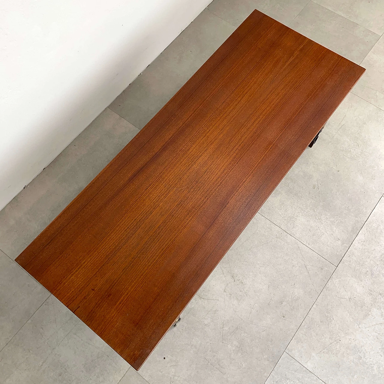 Scandinavian style teak coffee table, 1960s 9