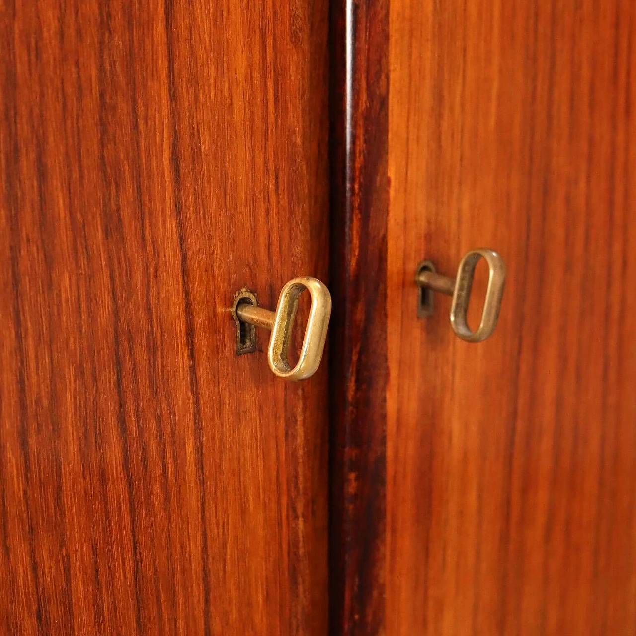 Pair of wardrobes with toilet, 1950s 9