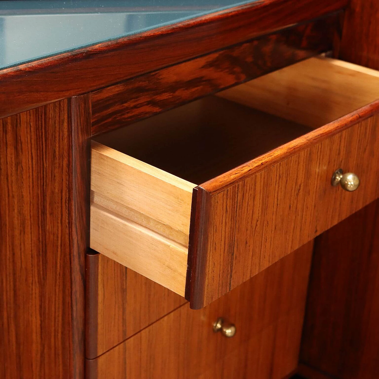 Pair of wardrobes with toilet, 1950s 10