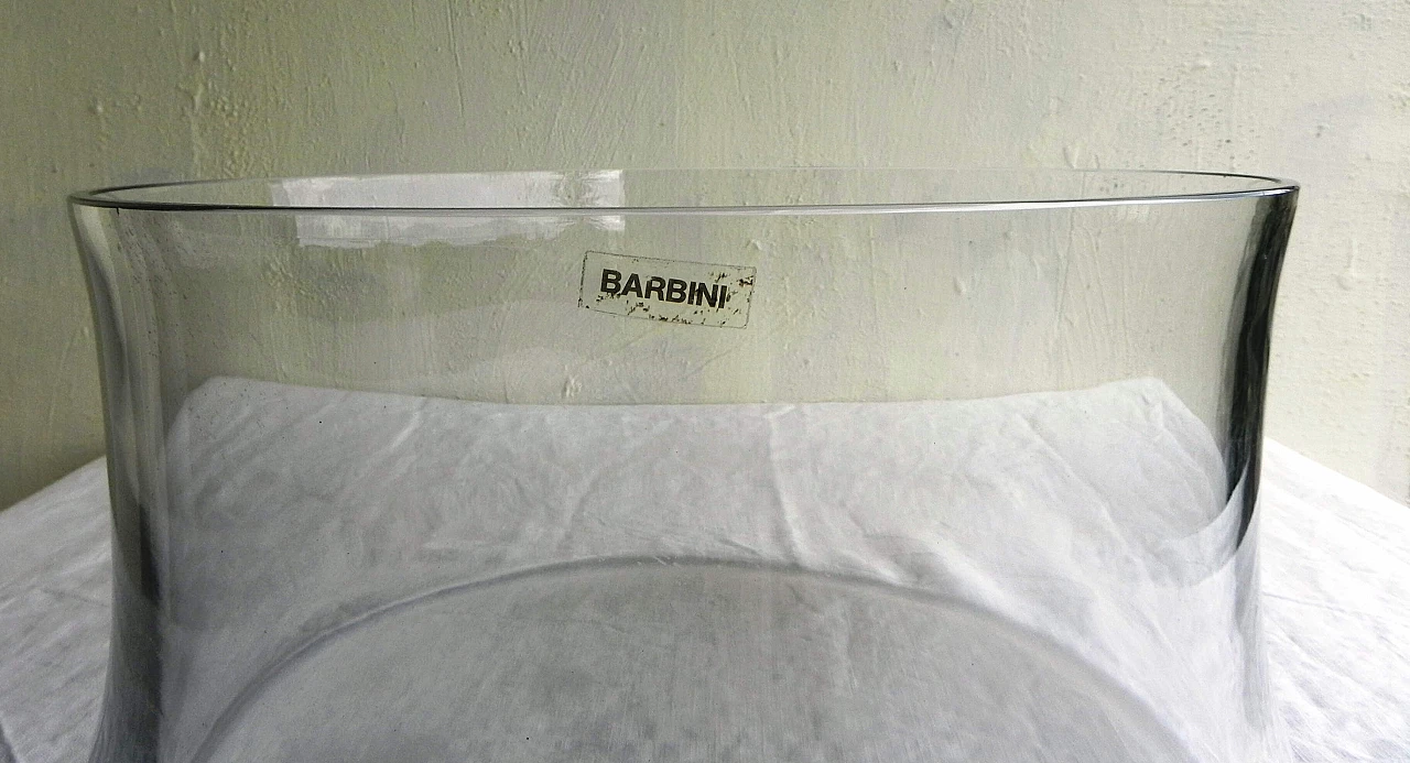 Murano glass centerpiece by Barbini, 1970s 5