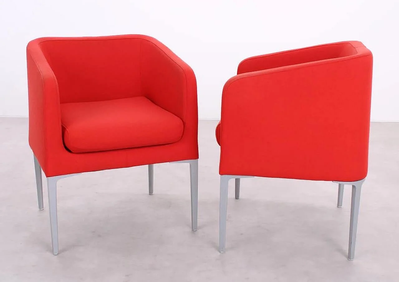 Pair of Alphabet armchairs by Roberto Romanello for Segis 1
