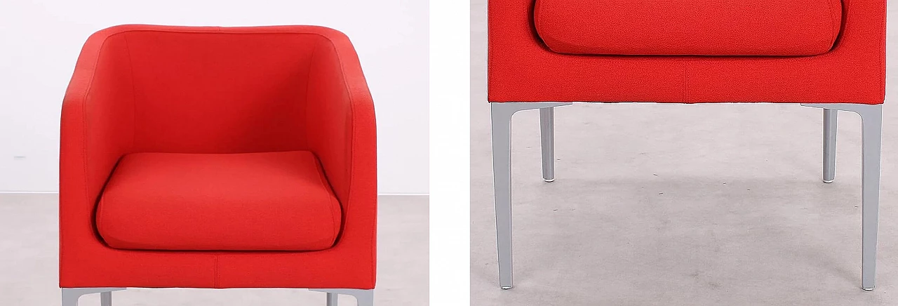 Pair of Alphabet armchairs by Roberto Romanello for Segis 9
