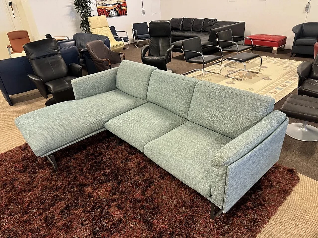 Divano angolare Otto di Piero Lissoni per Cassina 1