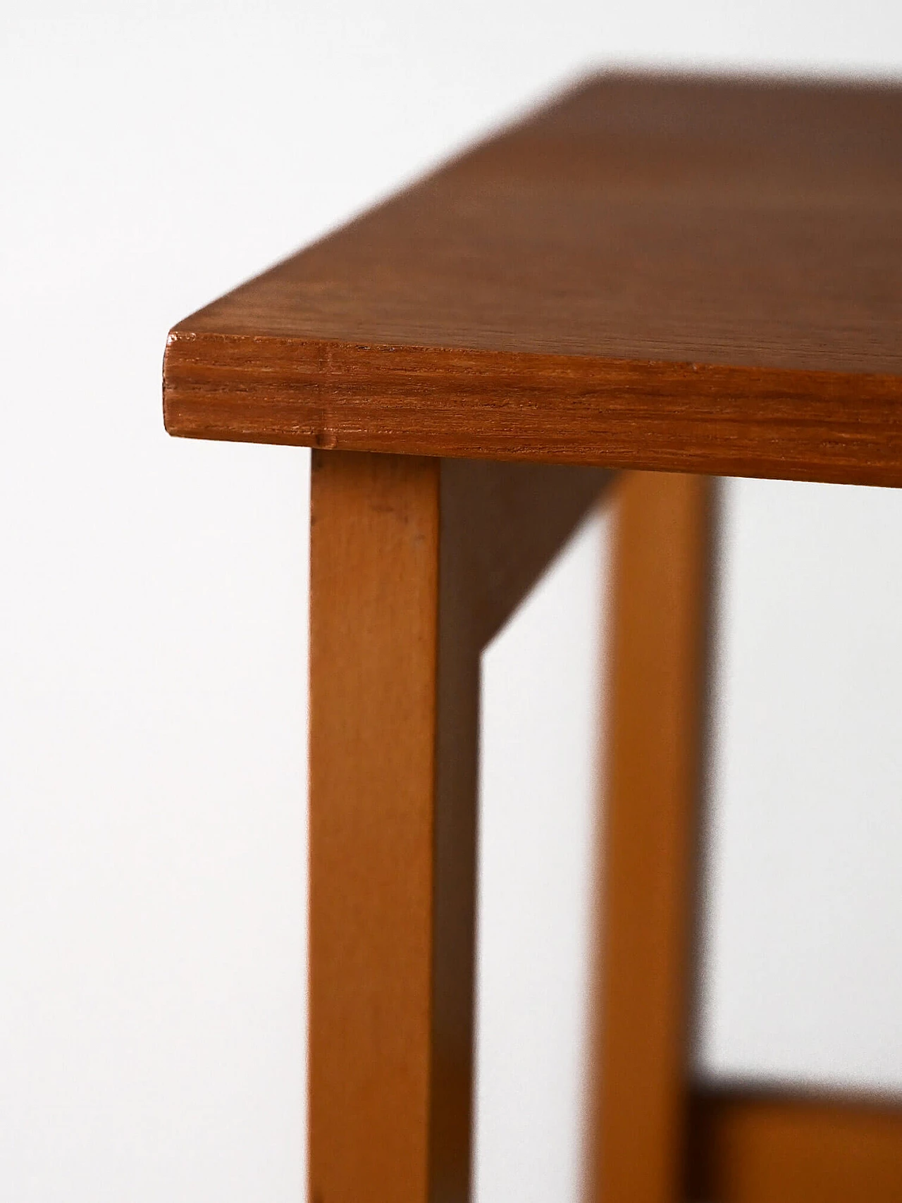 Swedish teak coffee table with drawer, 1960s 7