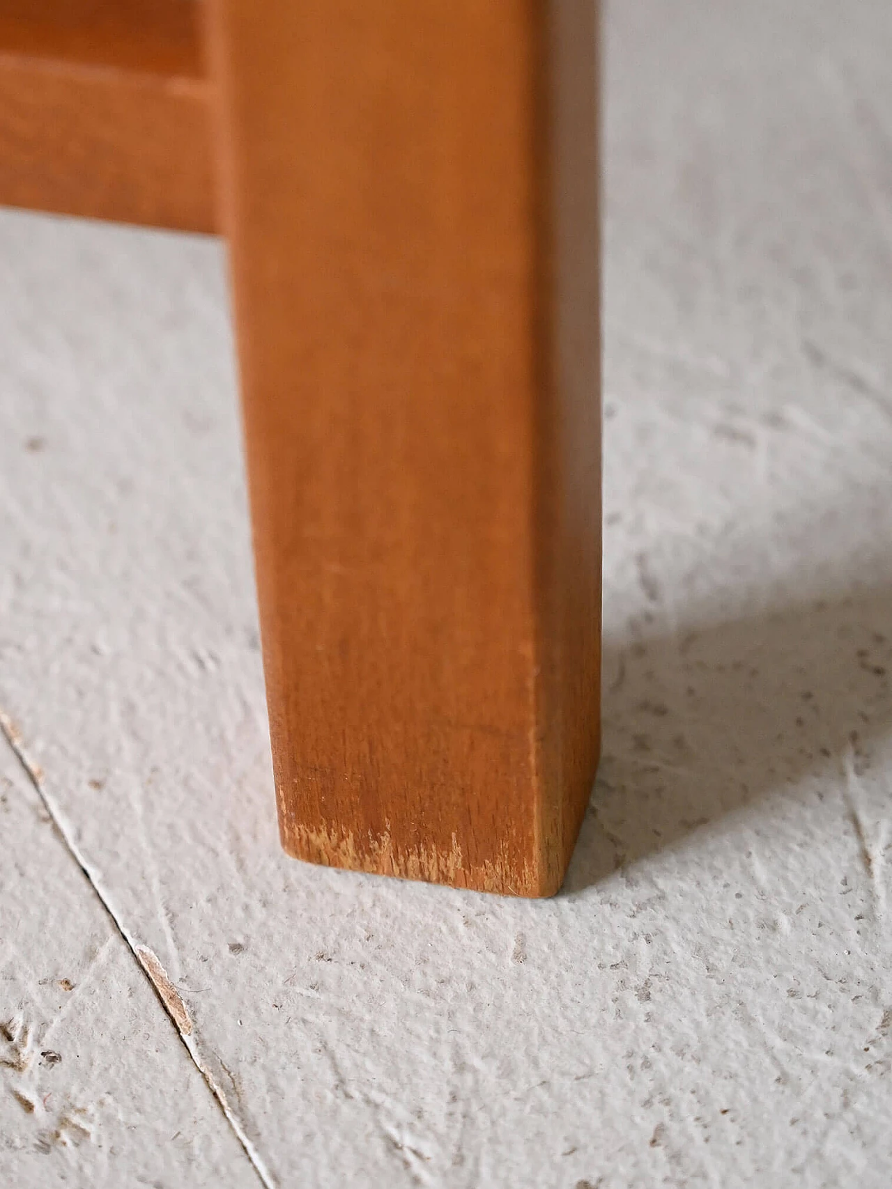 Comodino squadrato svedese in legno, anni '60 11