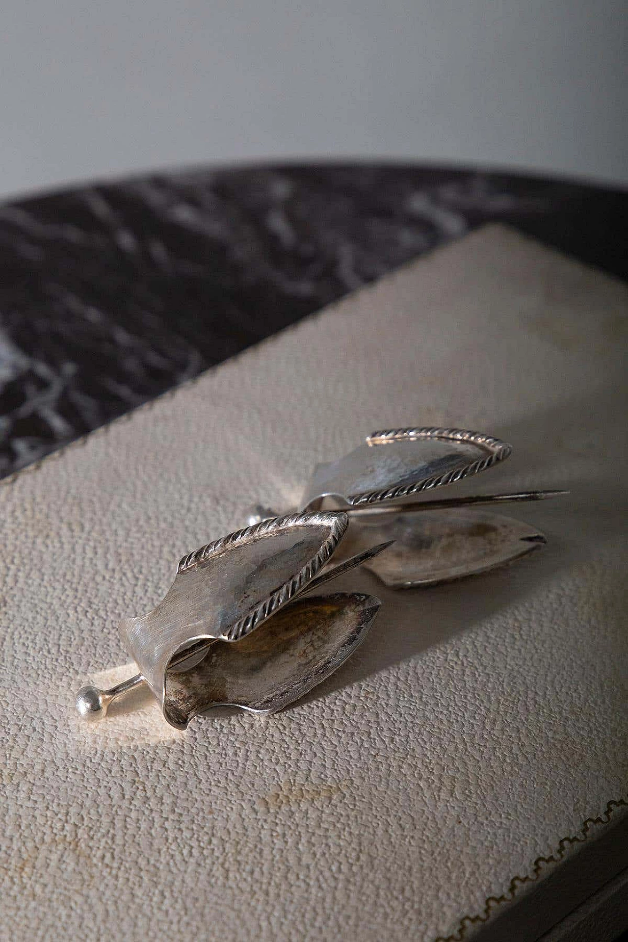 Set di spremiagrumi in metallo placcato argento, anni '60 4