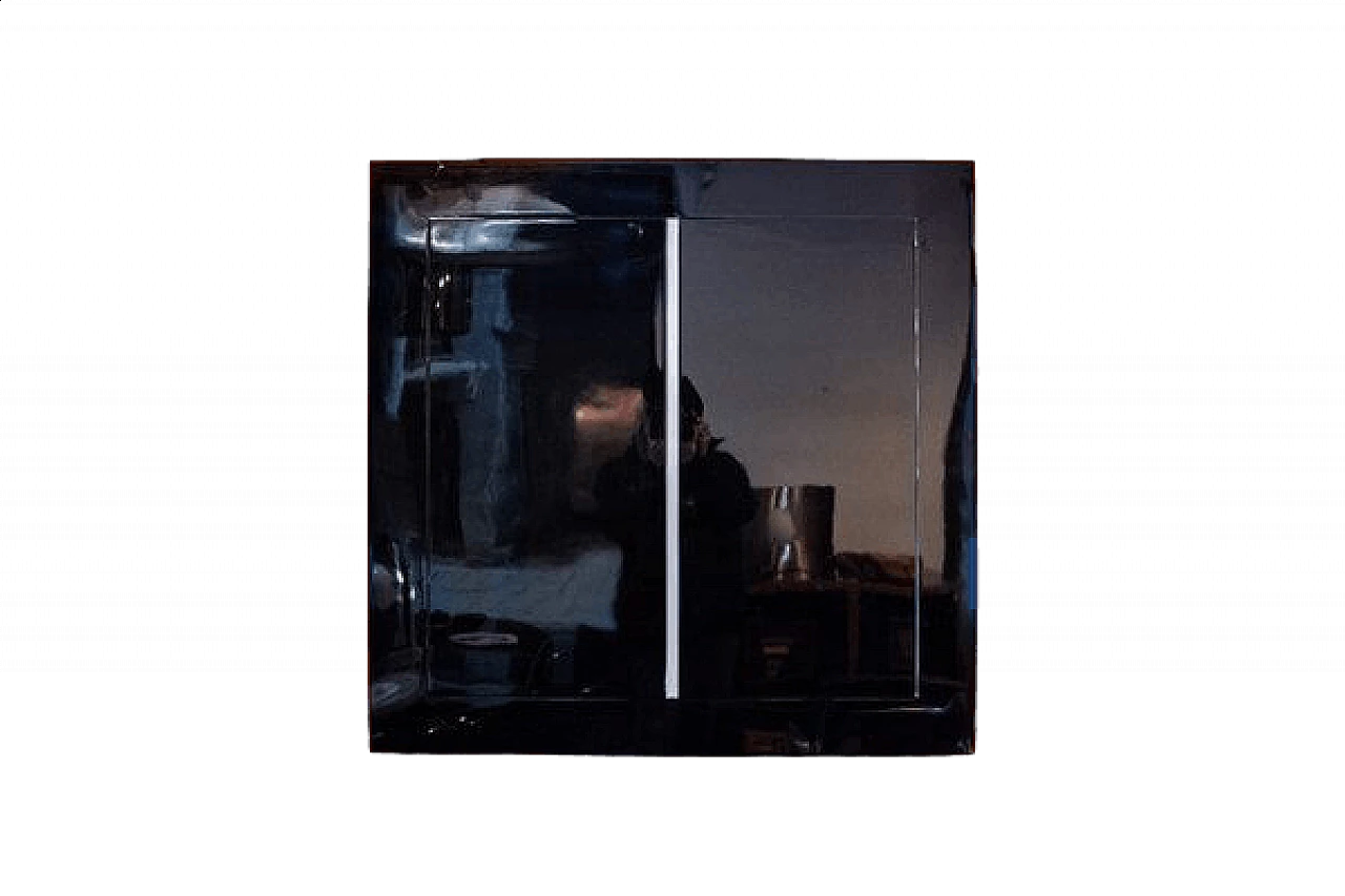 Beppe Sesia, Light on Black Wall, scultura luminosa in acciaio e metacrilato, 1971 6