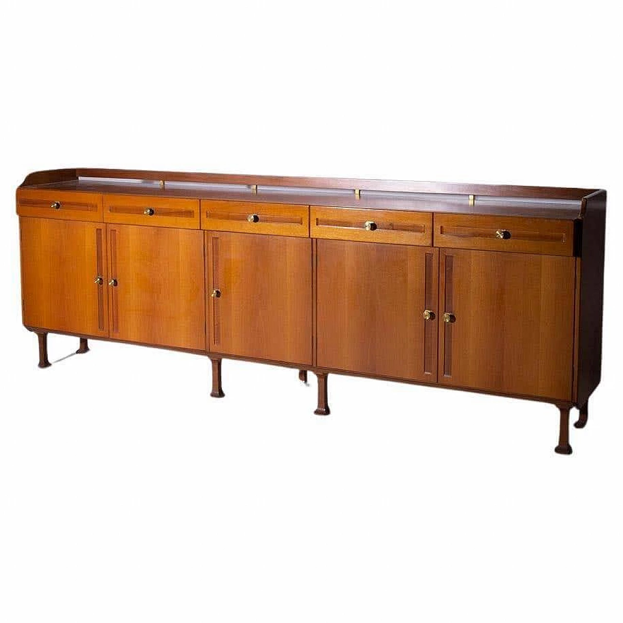 Credenza in noce di Mobili d'arte Cantù, anni '50 1