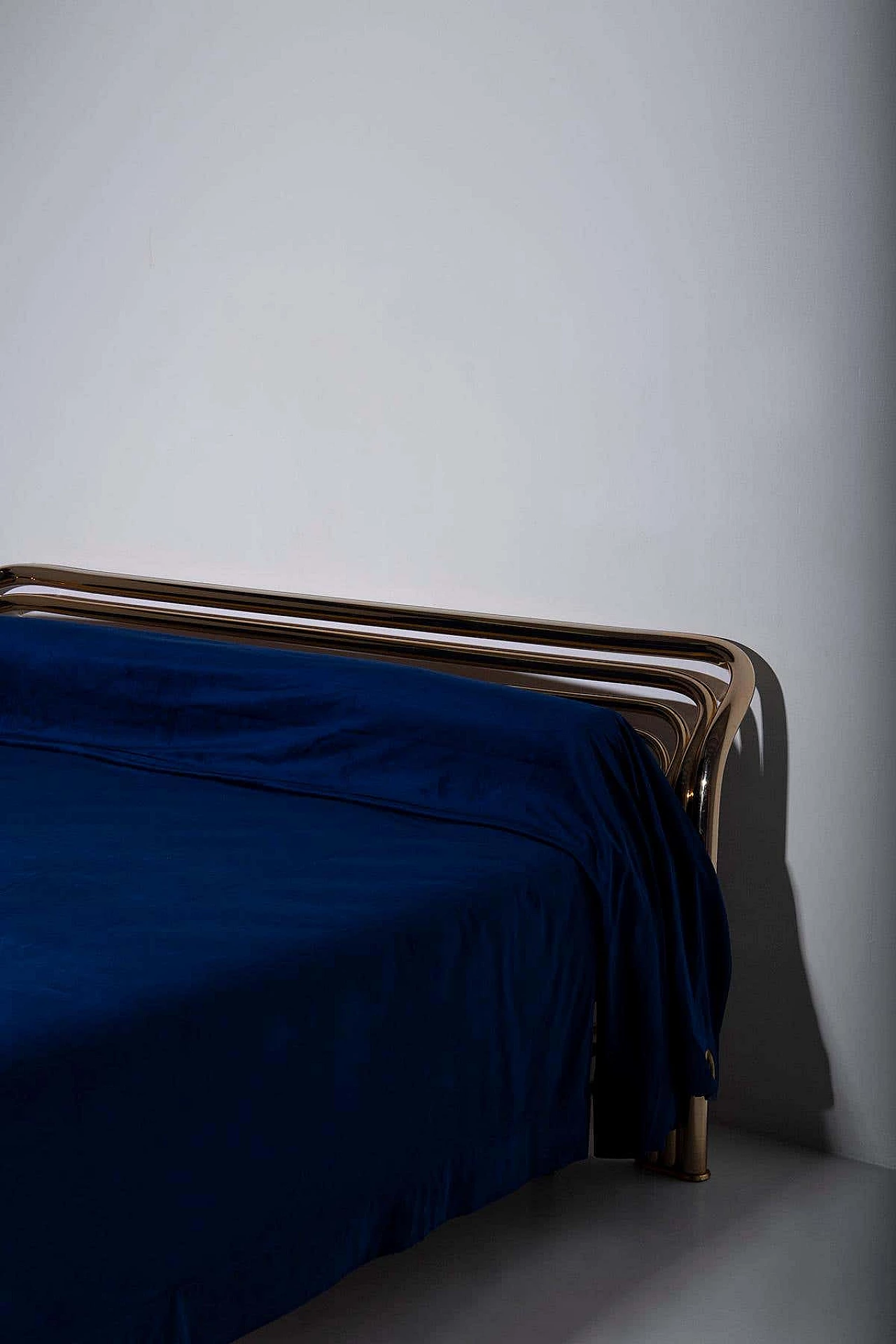 Letto in ottone di Luciano Frigerio, anni '70 13