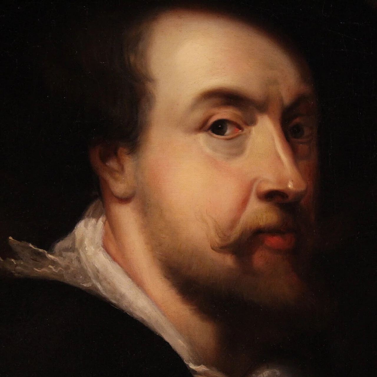 Ritratto di Rubens, dipinto a olio su tela, prima metà dell'800 6