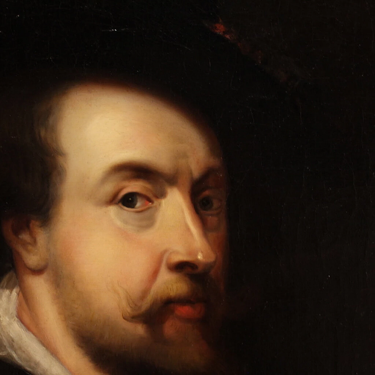 Ritratto di Rubens, dipinto a olio su tela, prima metà dell'800 9