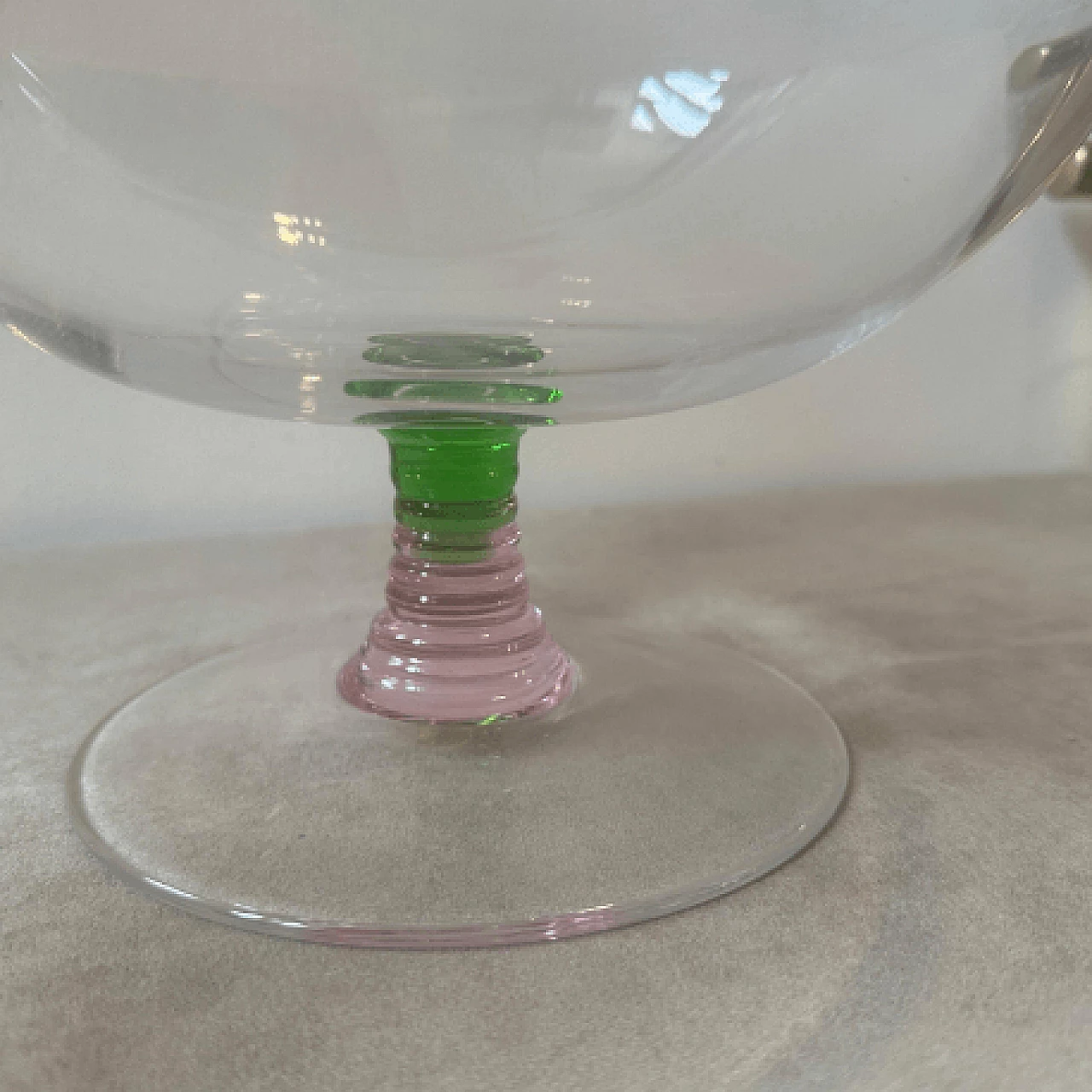 Murano glass bowl by Nason & Moretti, 1980s 3