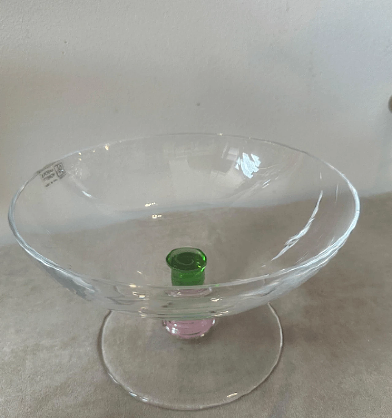 Murano glass bowl by Nason & Moretti, 1980s 4