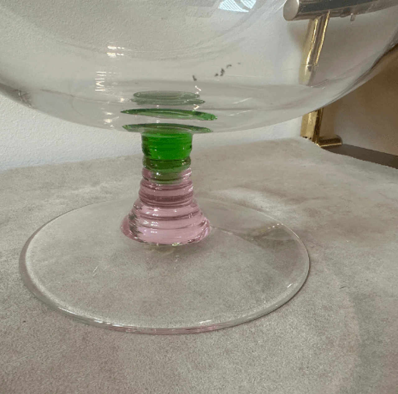 Murano glass bowl by Nason & Moretti, 1980s 6