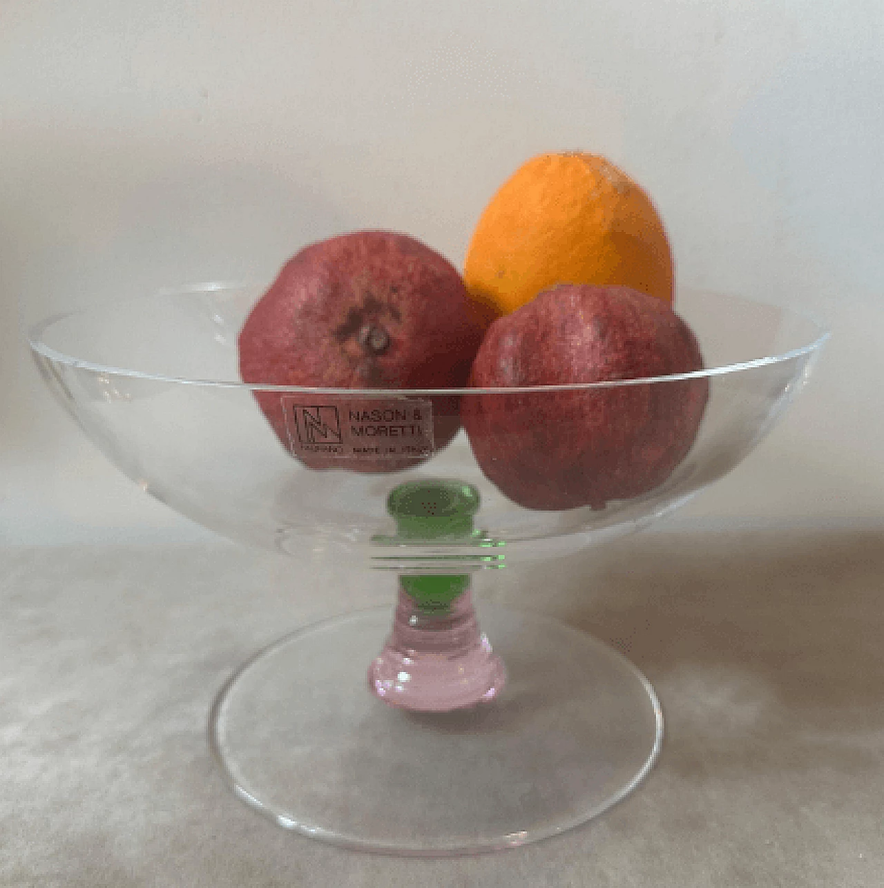 Murano glass bowl by Nason & Moretti, 1980s 11