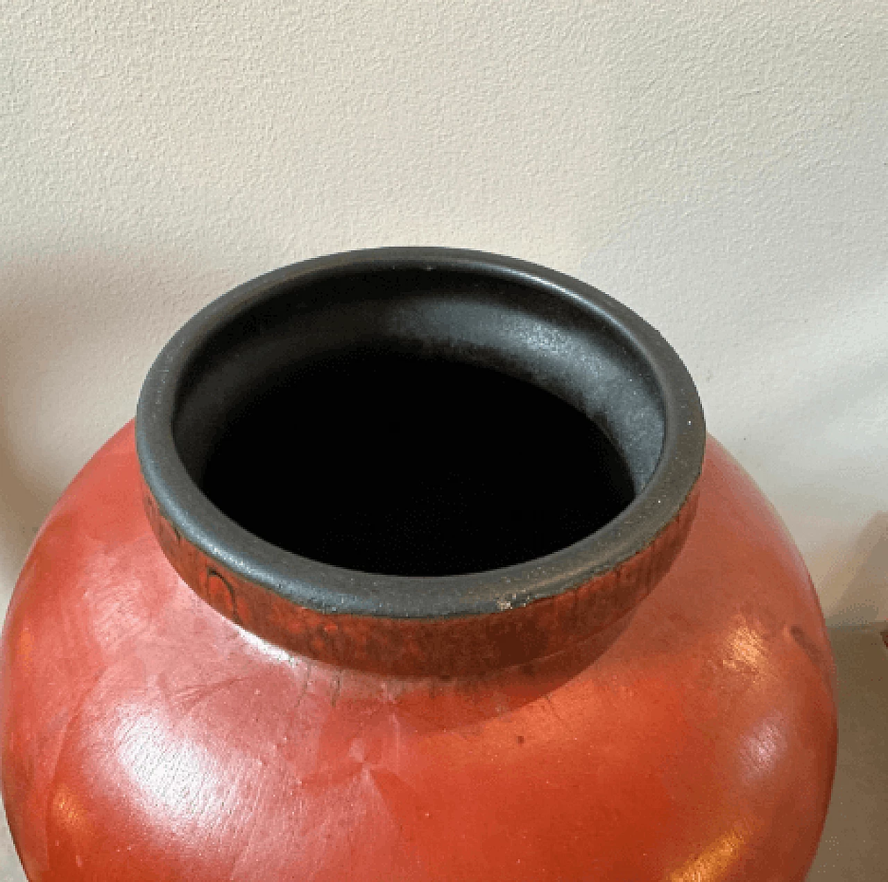 Vaso Stromboli in ceramica Fat Lava di Ceramano, 1976 5