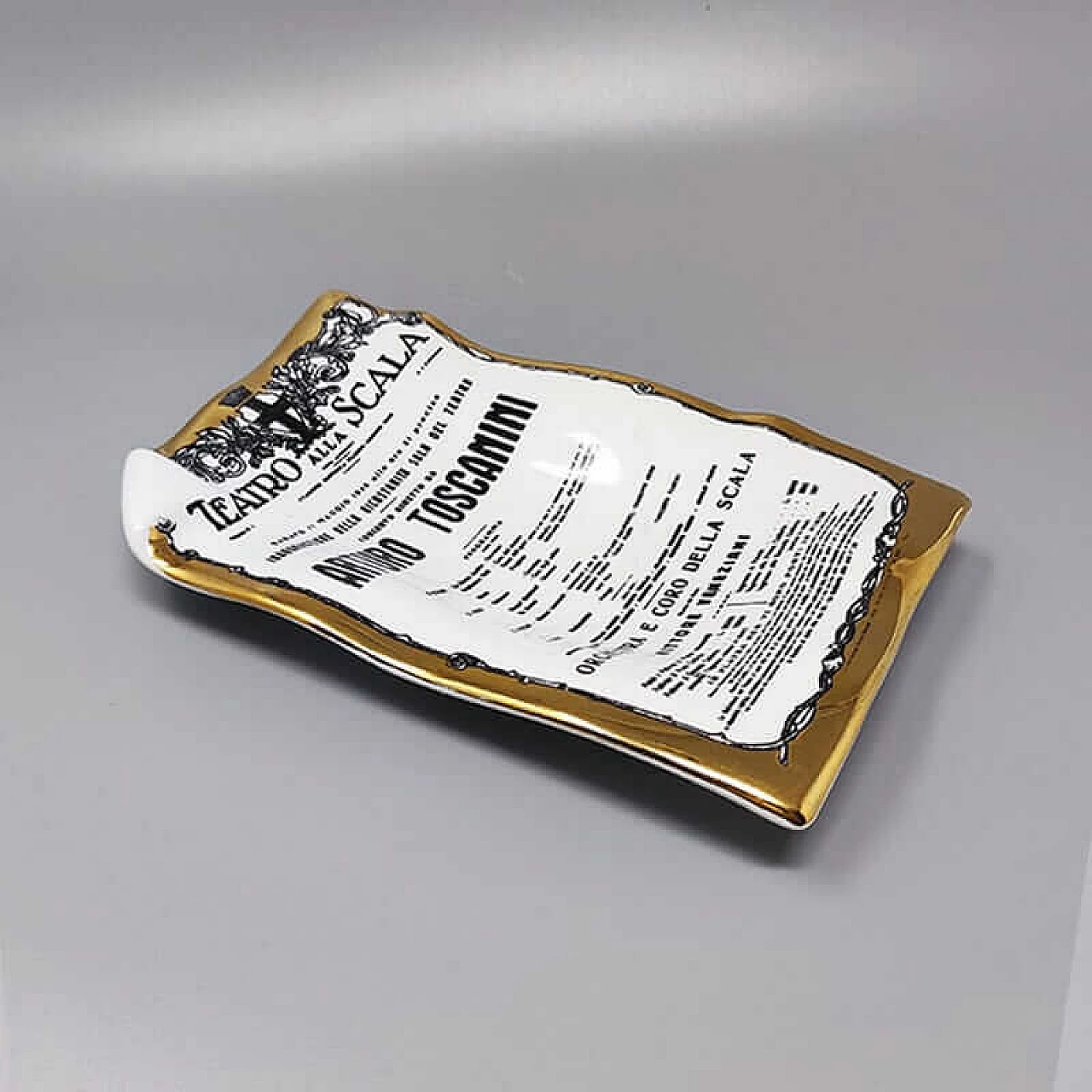 Arturo Toscanini ashtray by Piero Fornasetti, 1960s 2