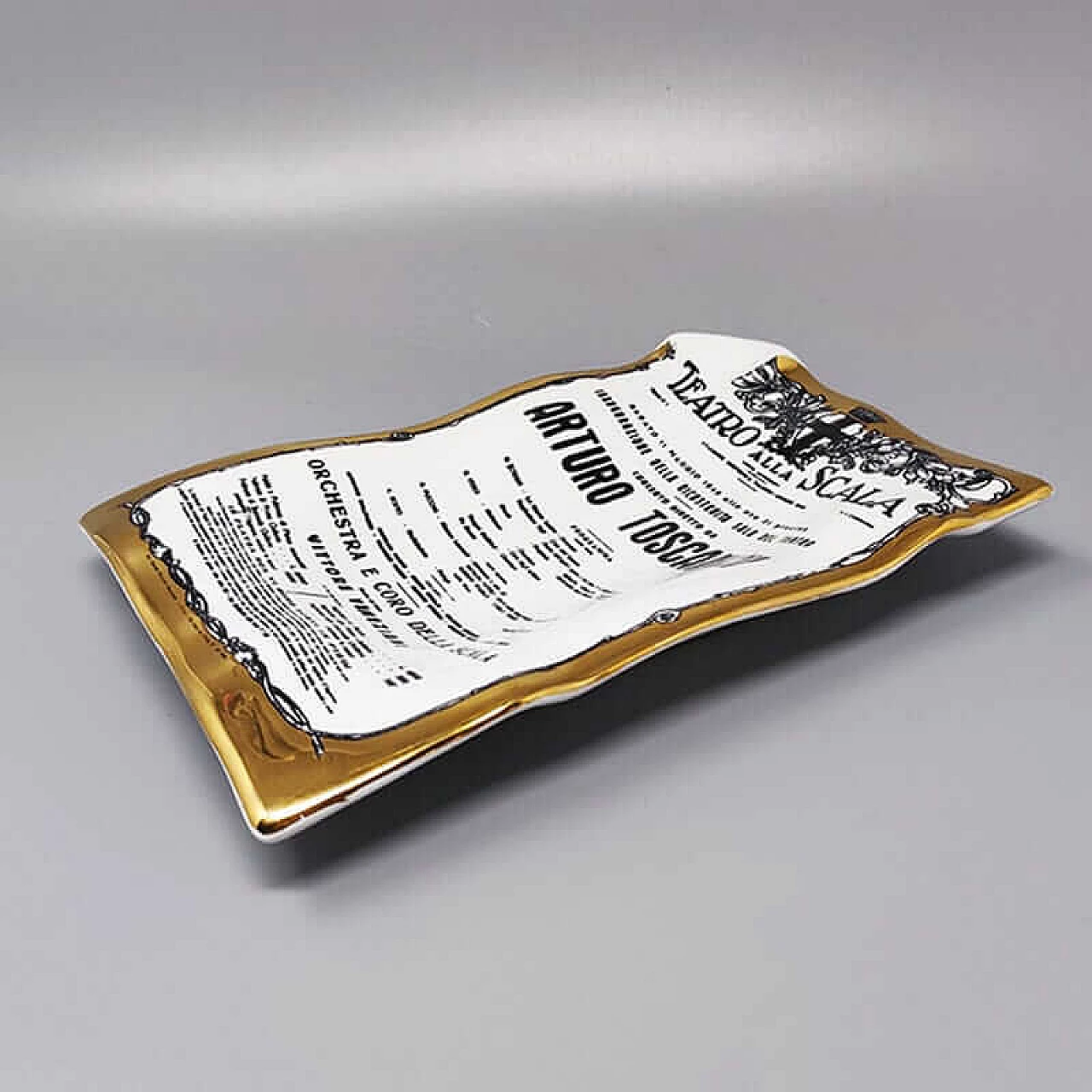 Arturo Toscanini ashtray by Piero Fornasetti, 1960s 3