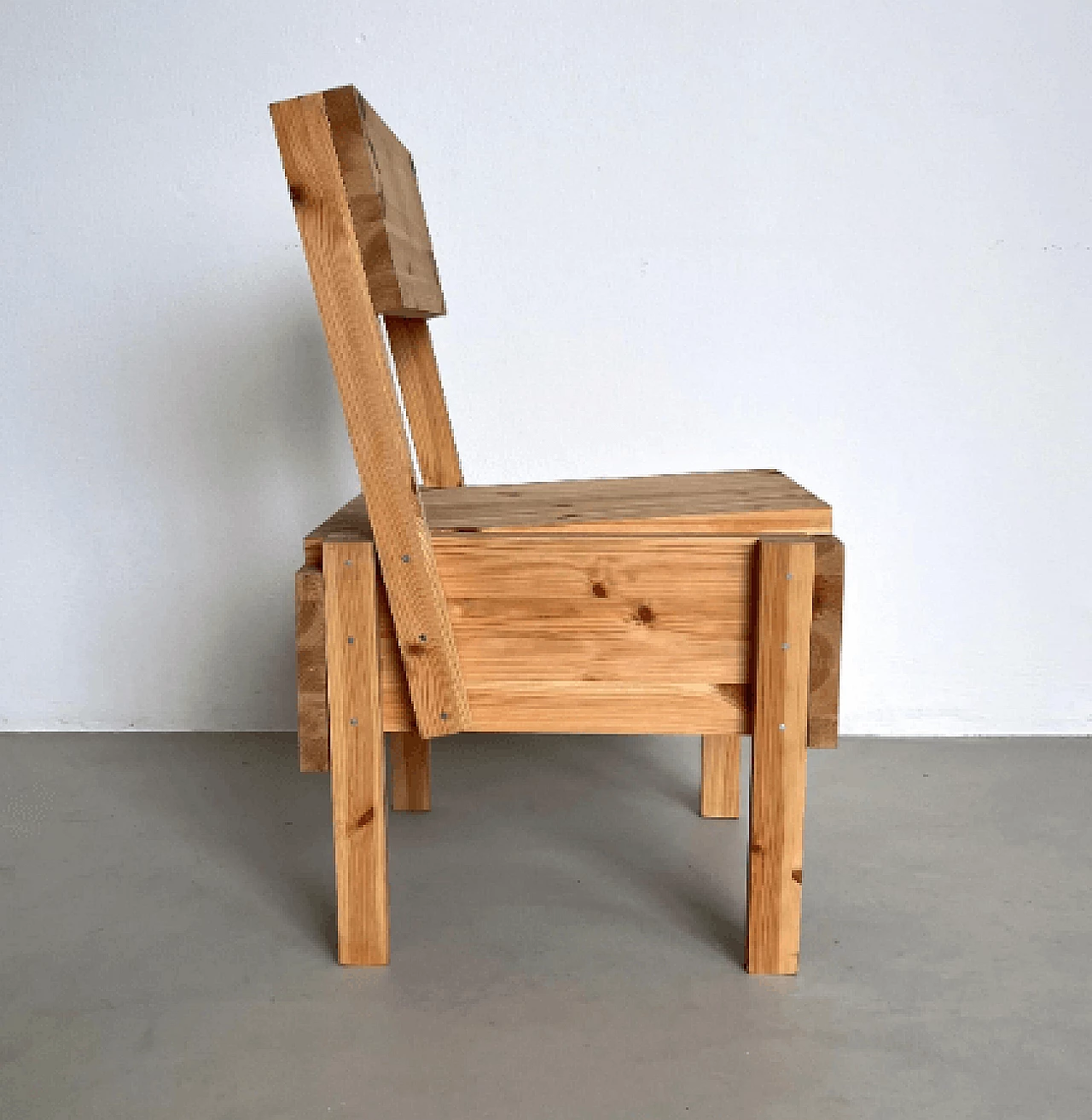 Sedia 1 chair by Enzo Mari for Artek, 2002 3