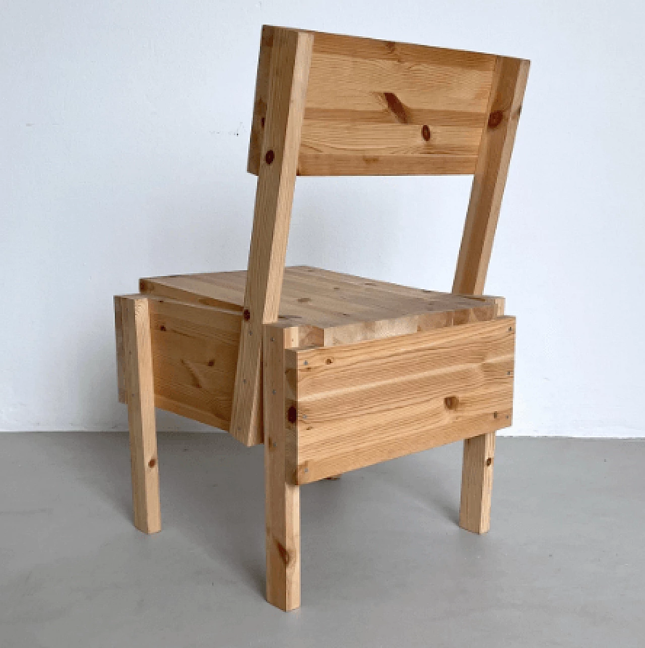 Sedia 1 chair by Enzo Mari for Artek, 2002 7