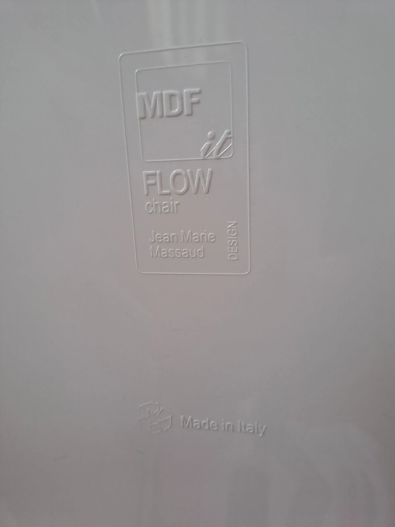 4 Sedie Flow di Jean Marie Massaud per MDF Italia 6