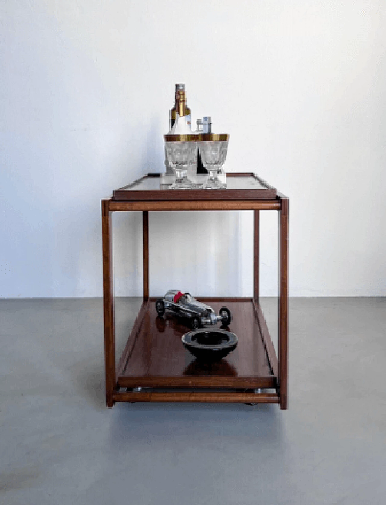 Bar cart 762 by Salvati and Tresoldi for Cassina, 1950s 6