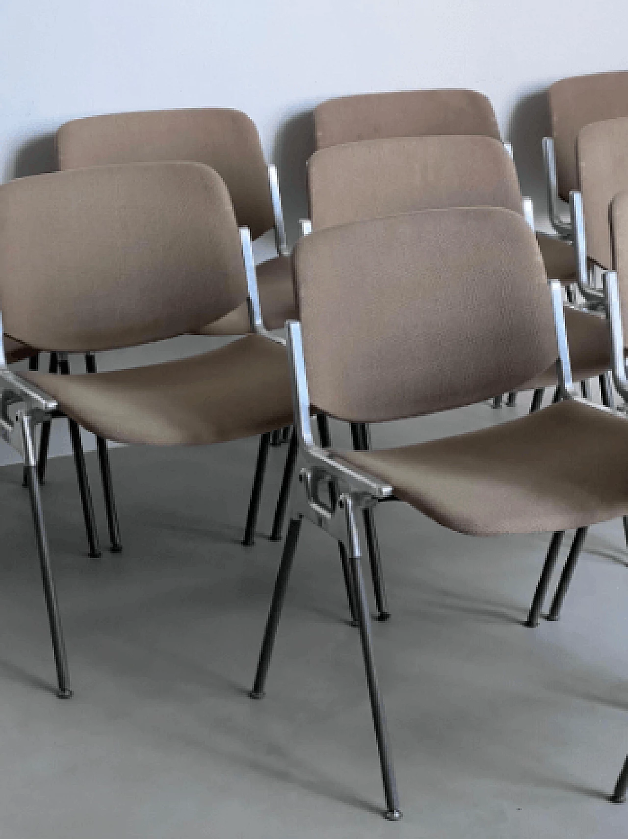 10 DSC 106 chairs by Giancarlo Piretti for Anonima Castelli, 1980s 9