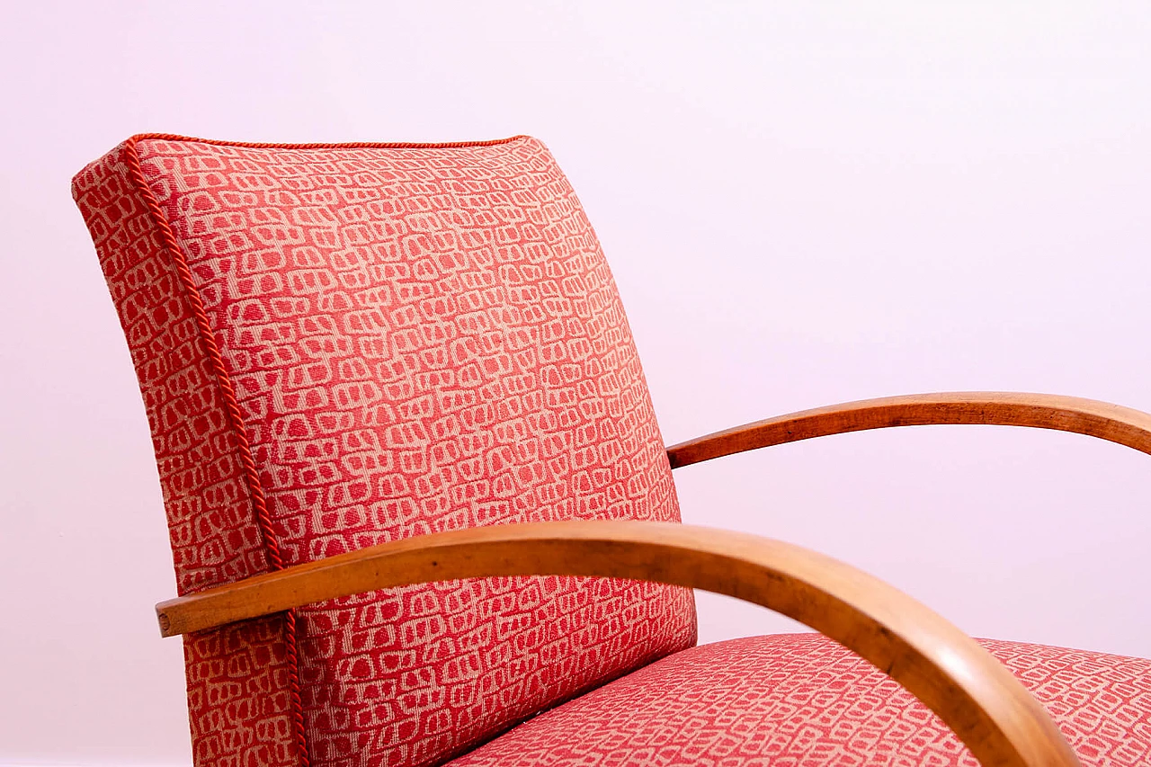 Pair of bentwood armchairs by Jindřich Halabala for UP Závody, 1950s 5