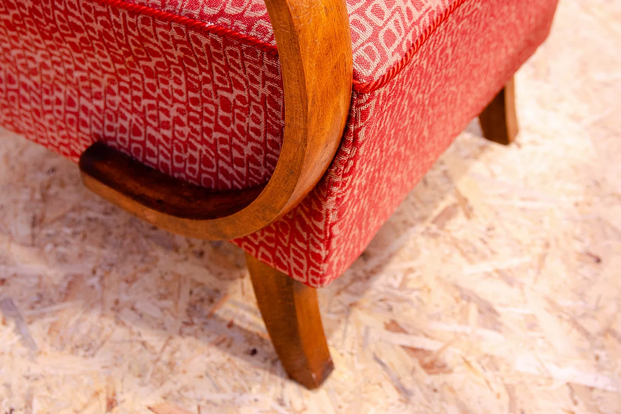Pair of bentwood armchairs by Jindřich Halabala for UP Závody, 1950s 19