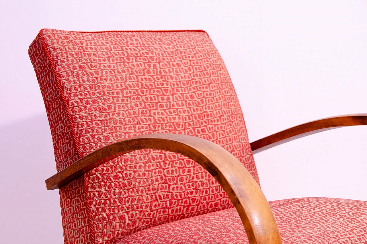 Pair of bentwood armchairs by Jindřich Halabala for UP Závody, 1950s 20