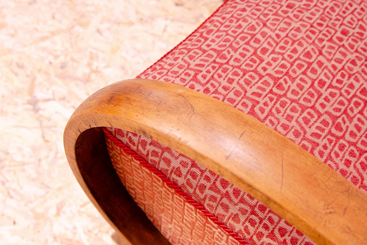 Pair of bentwood armchairs by Jindřich Halabala for UP Závody, 1950s 25