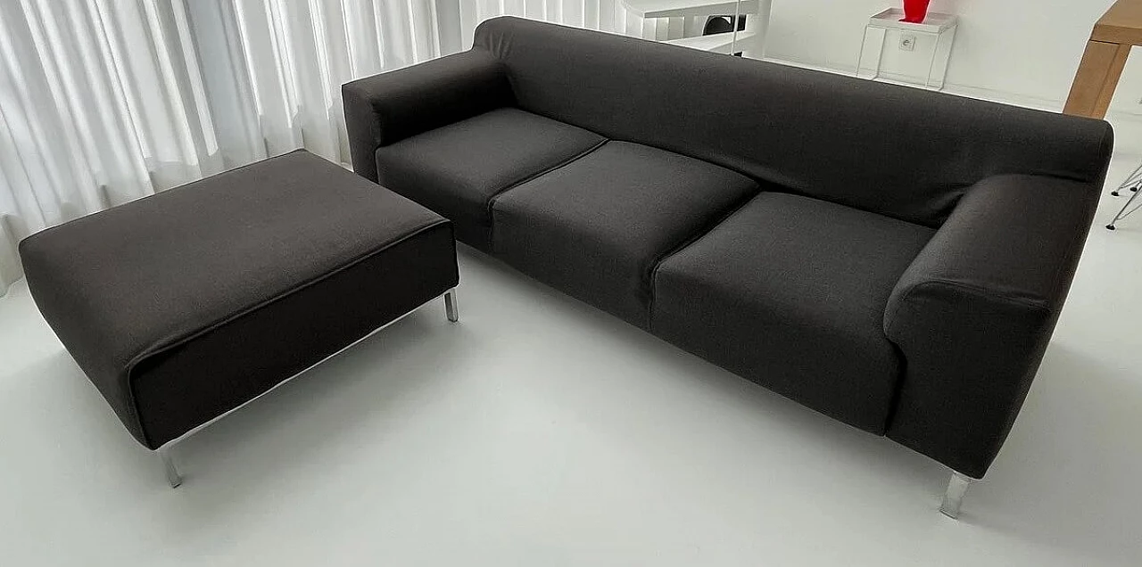 Greg sofa with pouf by EMAF Progetti for Zanotta 7