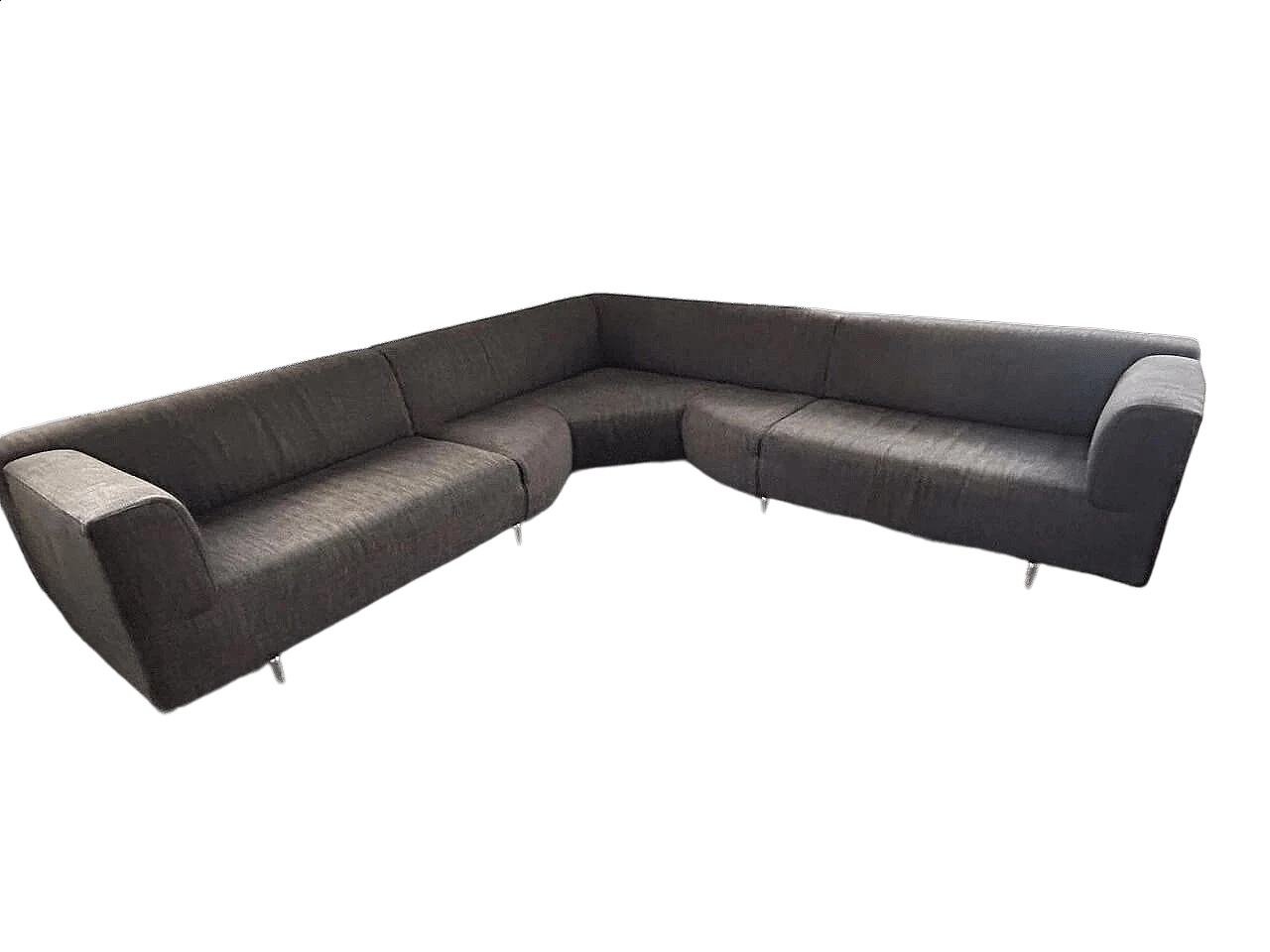 Divano angolare MET 250 in tessuto Trial di Piero Lissoni per Cassina 17
